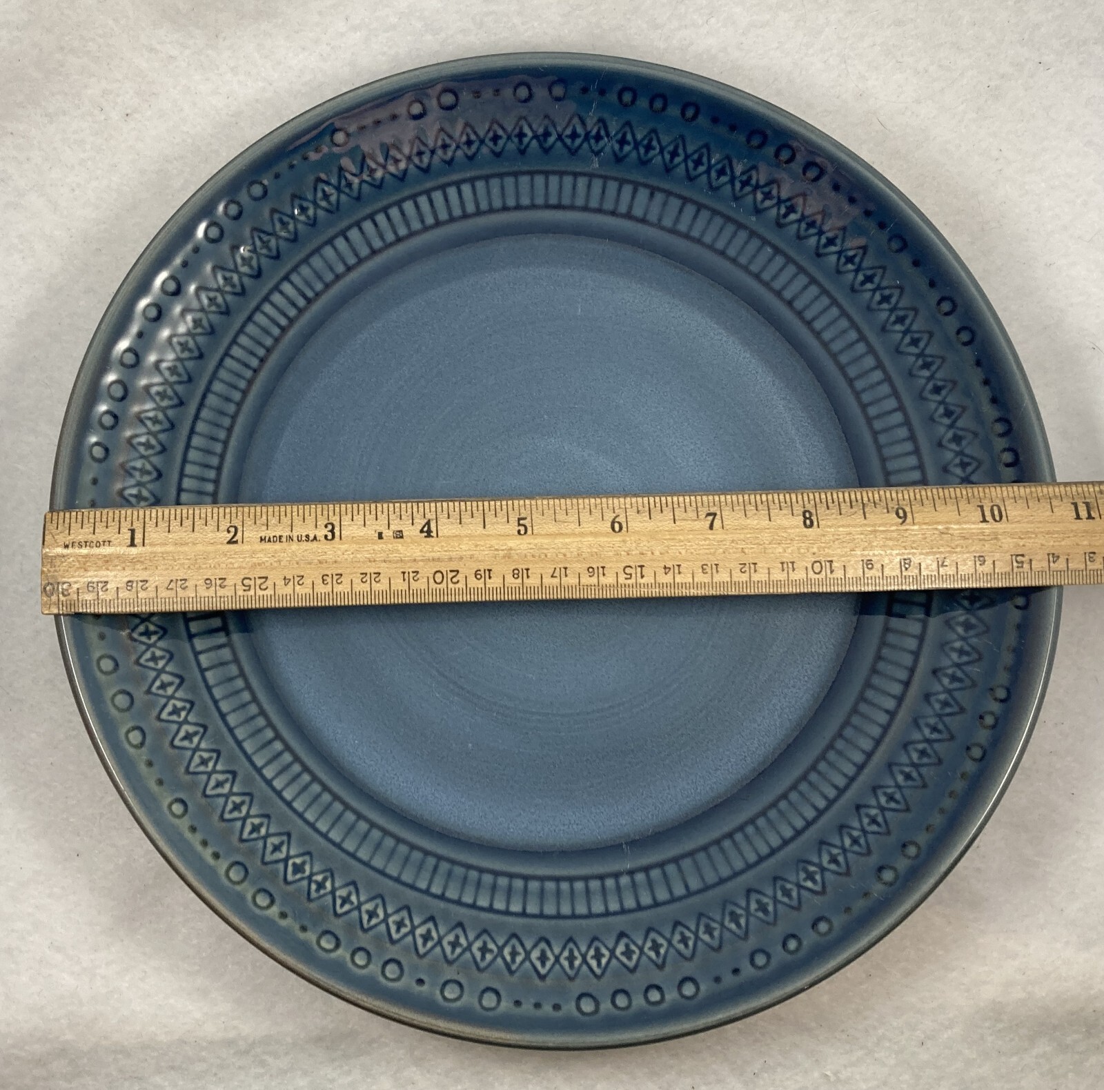 Thresold Kingsland Stoneware Dinner Plates 10.6in Discontinued Set of 4