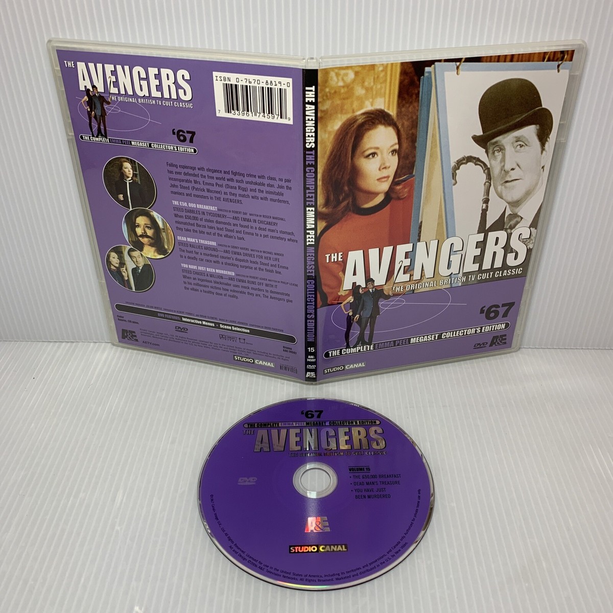 The Avengers: Complete Emma Peel Megaset Collector Edition (17-DVD