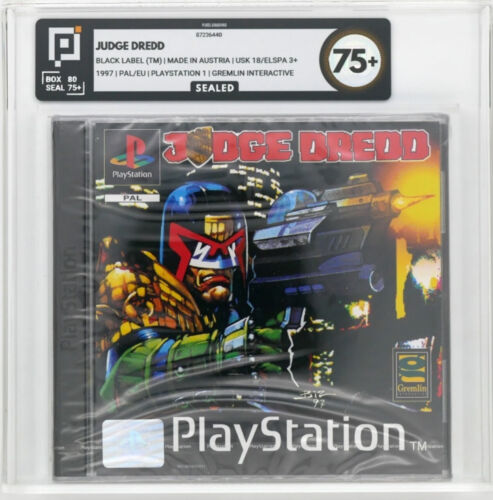 JUDGE DREDD Pixel 75+ **PS1 PlayStation 1 NEU SEALED (No VGA) - Bild 1 von 2