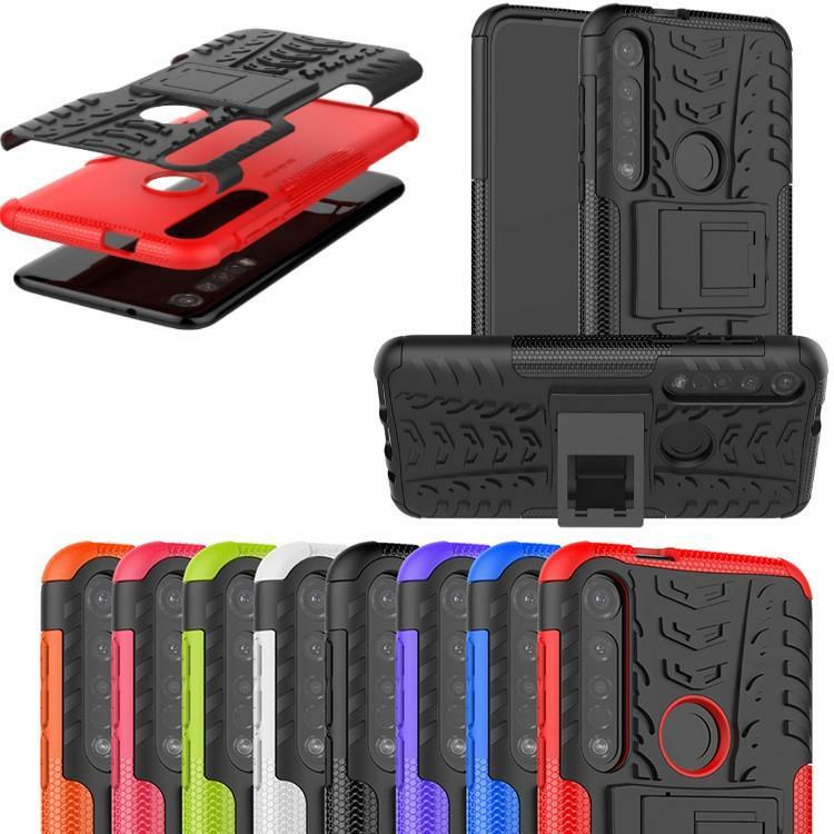 For Motorola One Macro, XT2016 Armour Shockproof Phone Case Cover