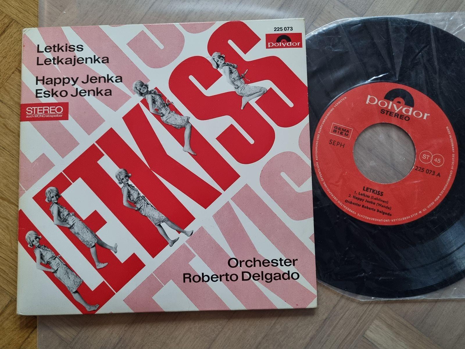 7"" Single Roberto Delgado - Letkiss Vinyl EP Germany