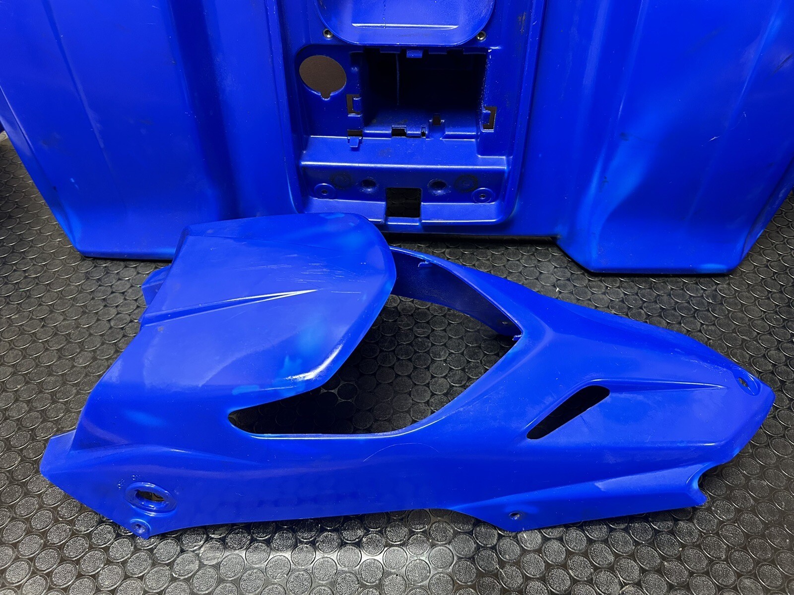 YAMAHA Blaster Plastics Fenders Front Back Fender Plastic BLUE 0306