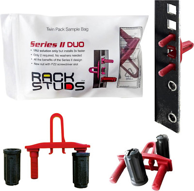 DUO2 1RU Series II Rack Mount Solution - Effortless Alternative to Traditional R