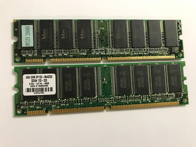 512MB 2 x 256MB PC133 SDRAM 168 pin Non ECC DIMM Desktop Memory