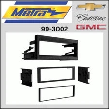 METRA 99-3002 / S-DIN RADIO DASH KIT 95-05 CHEVY/GMC/CADILLAC MULTI-KIT **NEW**