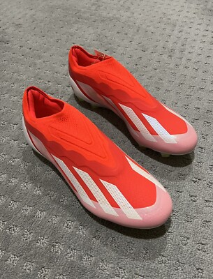 Adidas X Crazyfast Elite Laceless FG Mens Size 12 Solar Red  display picture 1