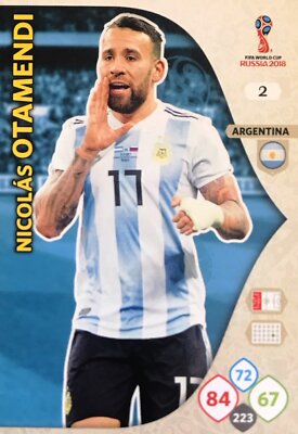 Panini Adrenalyn XL FIFA World Cup Russia 2018 Carte Football Au