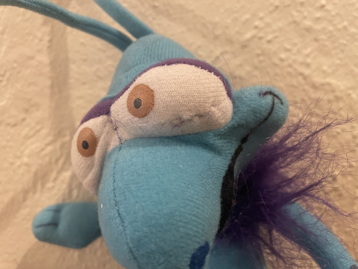 RARE 2006 Pet Alien Cartoon Network Plush 8” Swanky Taffy