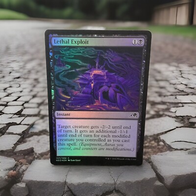 MTG NEO: Lethal Exploit Kamigawa: Neon Dynasty 107/302 Regular Common Foil