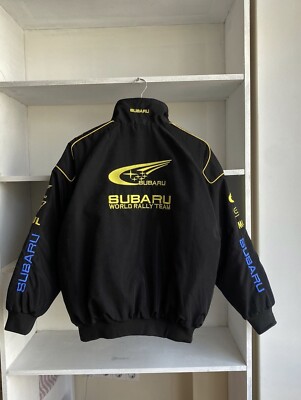 Vintage Subaru STI World Rally Team WRC Racing Jacket | eBay Vintage Subaru STI World Rally Team WRC Racing Jacket | eBay