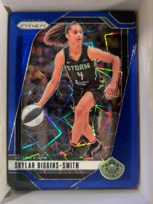 2024 Panini Prizm WNBA - Skylar Diggins-Smith #76 Blue Velocity