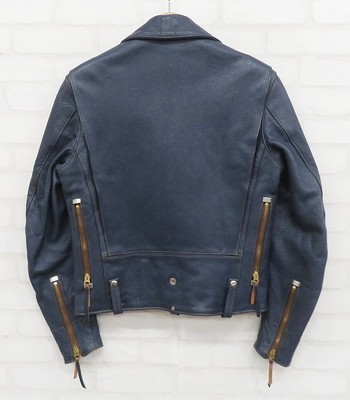 Used Toys McCoy Johnny Rocker Leather Double Riders Jacket Size 36 