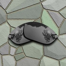 US Black Titanium Polarized Lenses Replacement For-Oakley Half Jacket 2.0