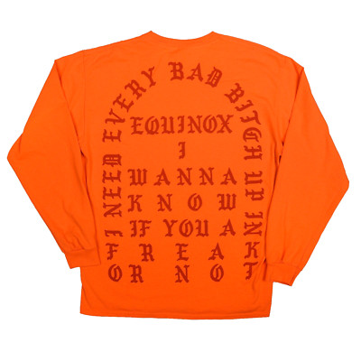Kanye West The Life Of Pablo Equinox New York L/S Shirt Kanye West The Life Of Pablo Equinox New York L/S Shirt