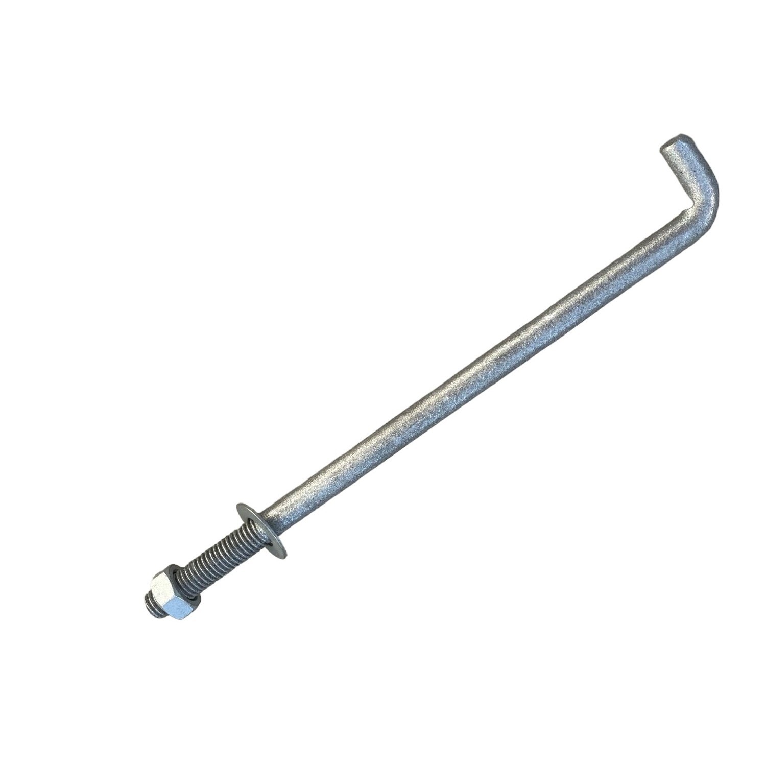Sandbaggy 1/2" x 10" Threaded Concrete Anchor L-Bolts - Hot Dipped Galvanized
