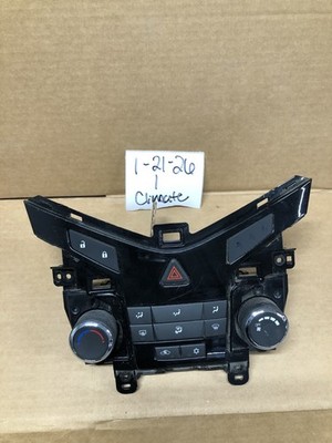 11-16 Chevrolet Cruze Climate Control Unit Heater Ac Temperature Hvac 95017054