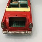 BANDAI 1950’s  1955 /56 FORD FAIRLANE convertible  CAR TIN FRICTION TOY JAPAN — photo 4