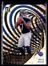 2022 Panini Donruss Football Vortex Malik Willis Titans VTX-25
