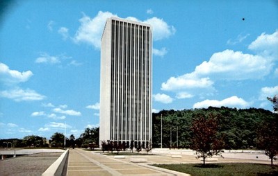 Frankfort's Capital Plaza Complex Postcard
