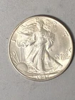 1947 walking liberty half dollar ANACS Photograded MS63/63