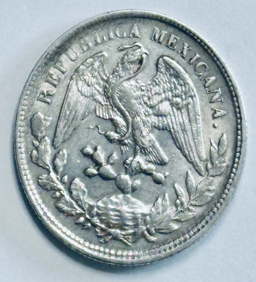 Moneda de 1 peso plata 0,720 1901 ZS FZ MEXICO 🇲🇽 MUY BUEN ESTADO KM#398 Foto 2 de 4
