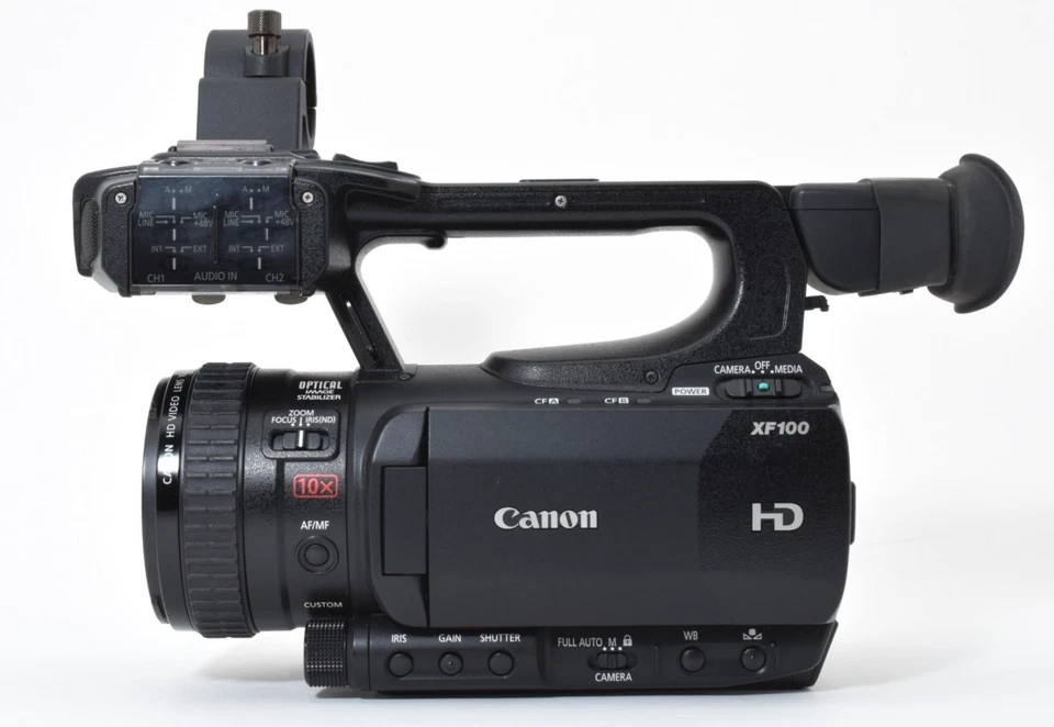 [MINT w/Hood] Canon XF100 HD Professional Camcorder Video Camera JAPAN - Image 4 of 4