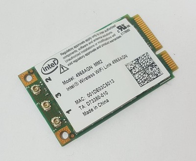 Wlan Mini PCIe Intel WiFi Link 4965AGN aus Fujitsu Lifebook E8310