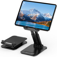 Tablet Stand for Ipad Holder, Adjustable Tablet Holder for Desk, Foldable