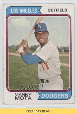 1974 Topps Manny Mota #368 READ 4mc
