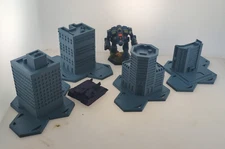 Residential set hex #2 6mm terrain FAST SHIP|Alternate Wargaming Miniature