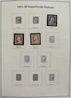 US Stamp Collection Early Classics Grills 1869 Banknotes Scott Value $20,000+