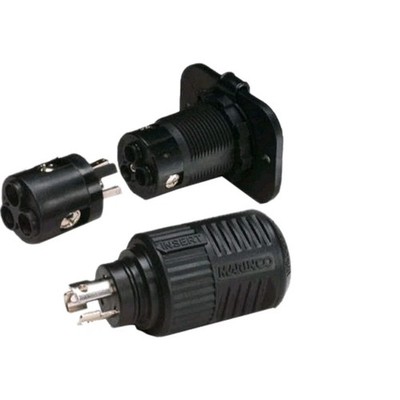 3 Wire ConnectPro Receptacle and Plug, 12VCP
