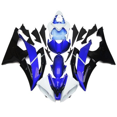 Full Body Kit For Yamaha YZF R6 2008-2016 ABS Fairings Blue Black White Bodywork