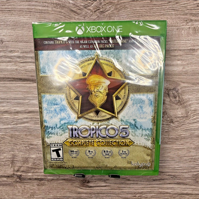 Tropico 5 Complete Collection (Microsoft Xbox One, 2017) Brand New And Sealed