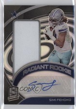 2021 Panini Spectra Radiant Rookie Signatures /99 Simi Fehoko Patch Auto 0fo5