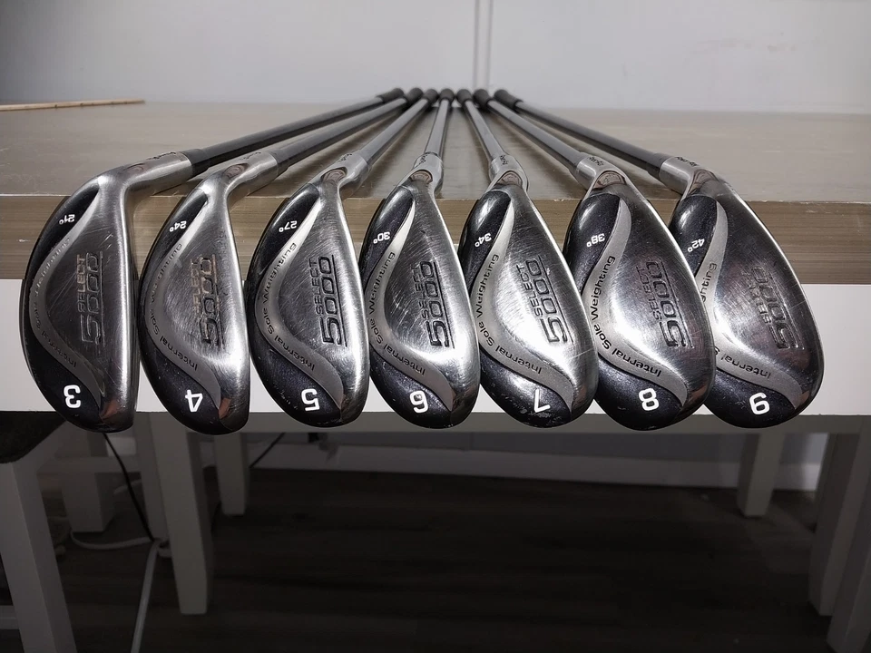 Power Play Select 5000 Hybrid Irons 3-9 Powerflex S-Flex Graphite Shaft LH LEFTY - Image 2 of 4