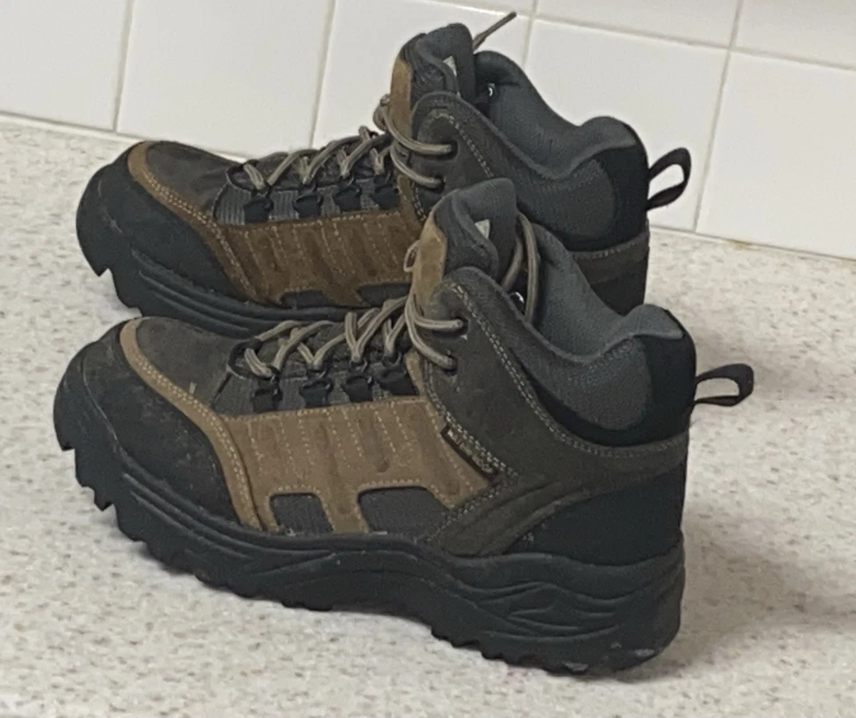 Botas de Senderismo Earth Shoe PARA HOMBRES Impermeables Talla 8.5 Cuero Foto 2 de 4