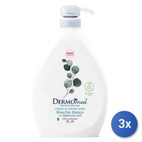 3X Dermomed Seife 1000 Ml. WeißEr Moschus