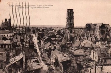 POSTCARD - REIMS - MARNE - 51 - GENERAL VIEW - SAINT-ANDRE CHURCH