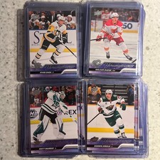 2023-24 UD Series 1-2-Ex Hockey Young Guns You Pick List -Update More Cards!-