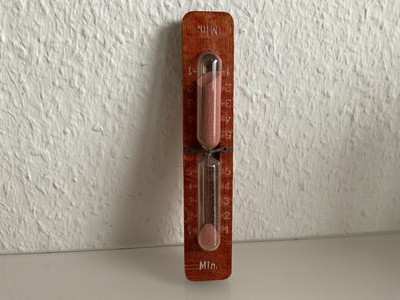 Vintage Sanduhr - Eieruhr ca. 1930 - 1950 er Jahre- Wunderschönes Sammlerstück !
