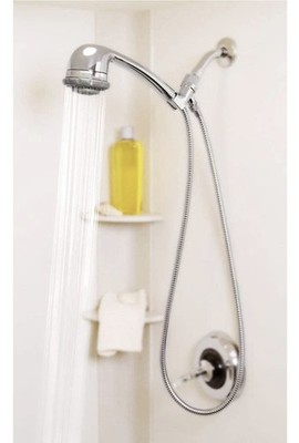 NEW HSH-C135 Handheld Showerhead Chrome Filtered 5-Settings Massage/Relax