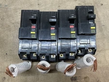 Square D QO250GFICP Mini circuit breaker, 50A, 2Pole, 120/240VAC (No box) - 1pcs