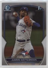 2023 Bowman Draft Chrome Refractor Juaron Watts-Brown #BDC-113 0q1p