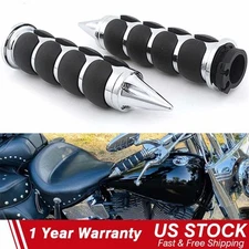 Motorcycle 1"Handlebar Grips  26mm Hand Grips Fits for Harley Road Electra Glide