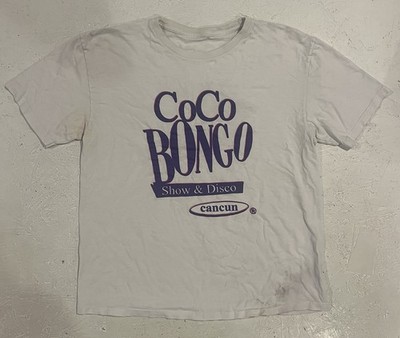 Vintage Y2K Coco Bongo Cancun Club Bar Shirt Mens Medium White *Read