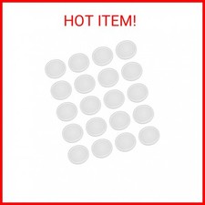 Glass Table Top Anti Slip Bumpers 20PCS Non-Adhesive Silicone Pads for Glass Tab