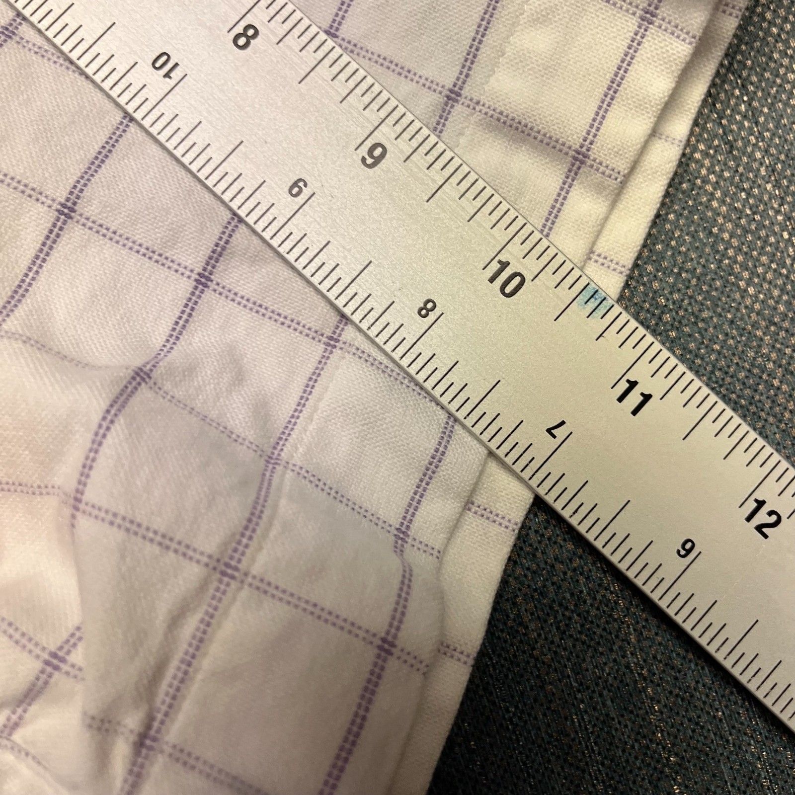 Brooks Brothers Red Fleece Men's Shirt Size XL White Short Sleeve Oxford Plaid thumbnail 5