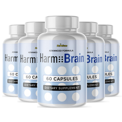 Harm Brain- Brain Support- 5 Bottles- 300 Capsules