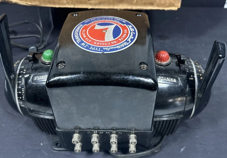 Lionel Type ZW multi control trainmaster transformer 275W W/box inserts CLEAN! - Image 3 of 4